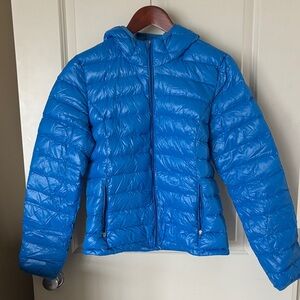 TNA Vibrant Blue Puffer Jacket